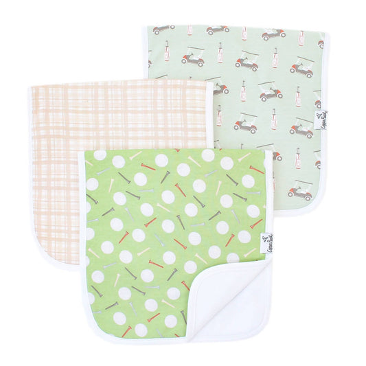 3 Burp Cloths -Bogey