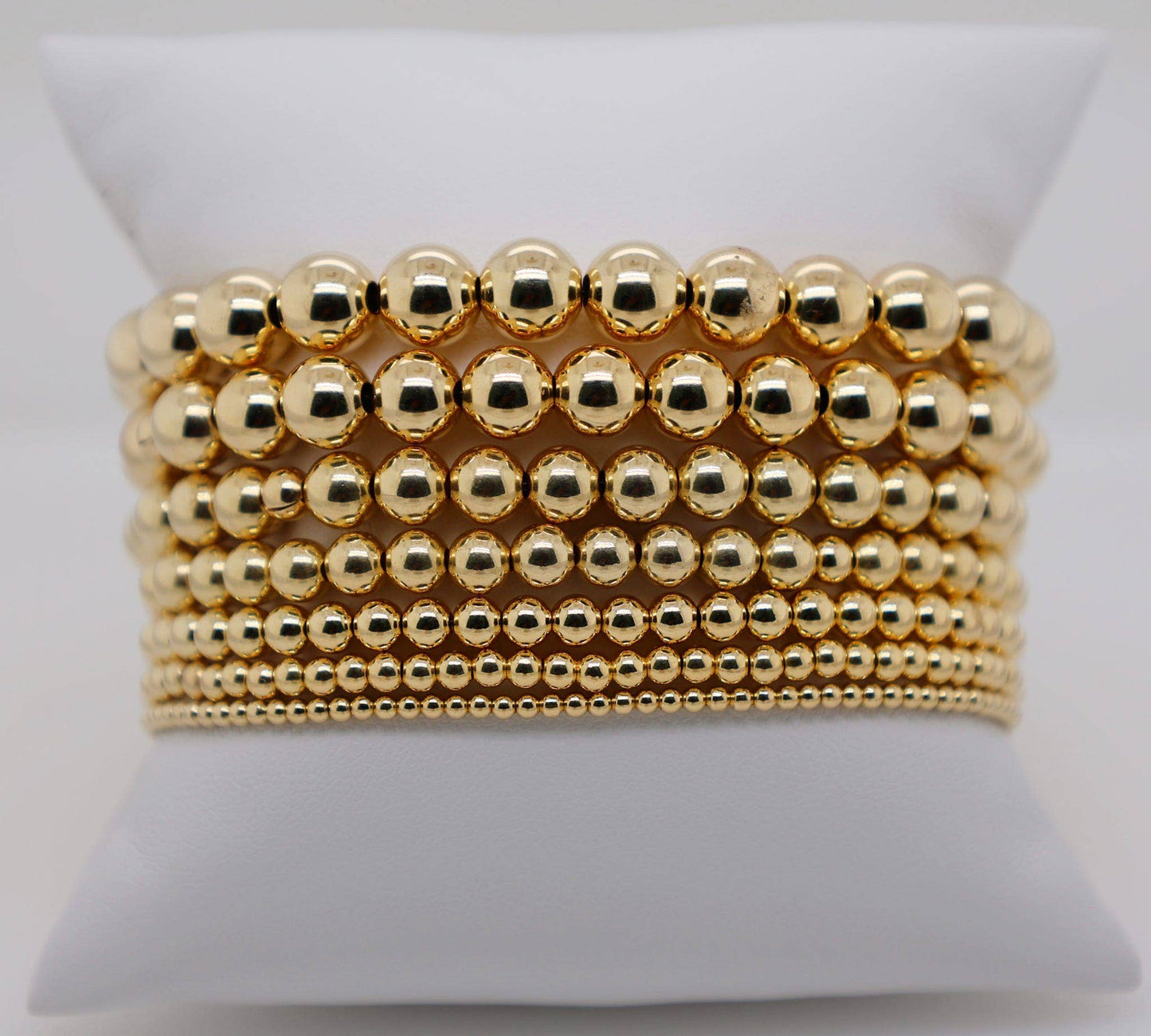 4MM Classic Ball Bead Bracelet - Waterproof