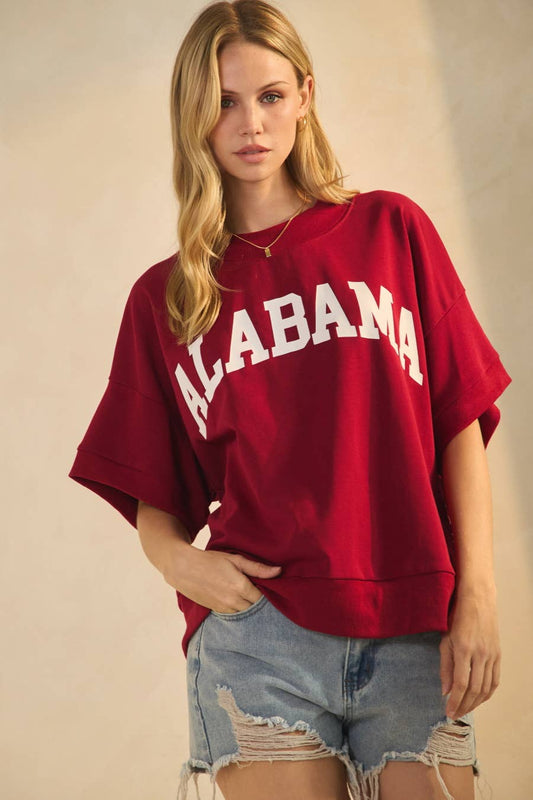 Alabama Short-sleeve Sweatshirt