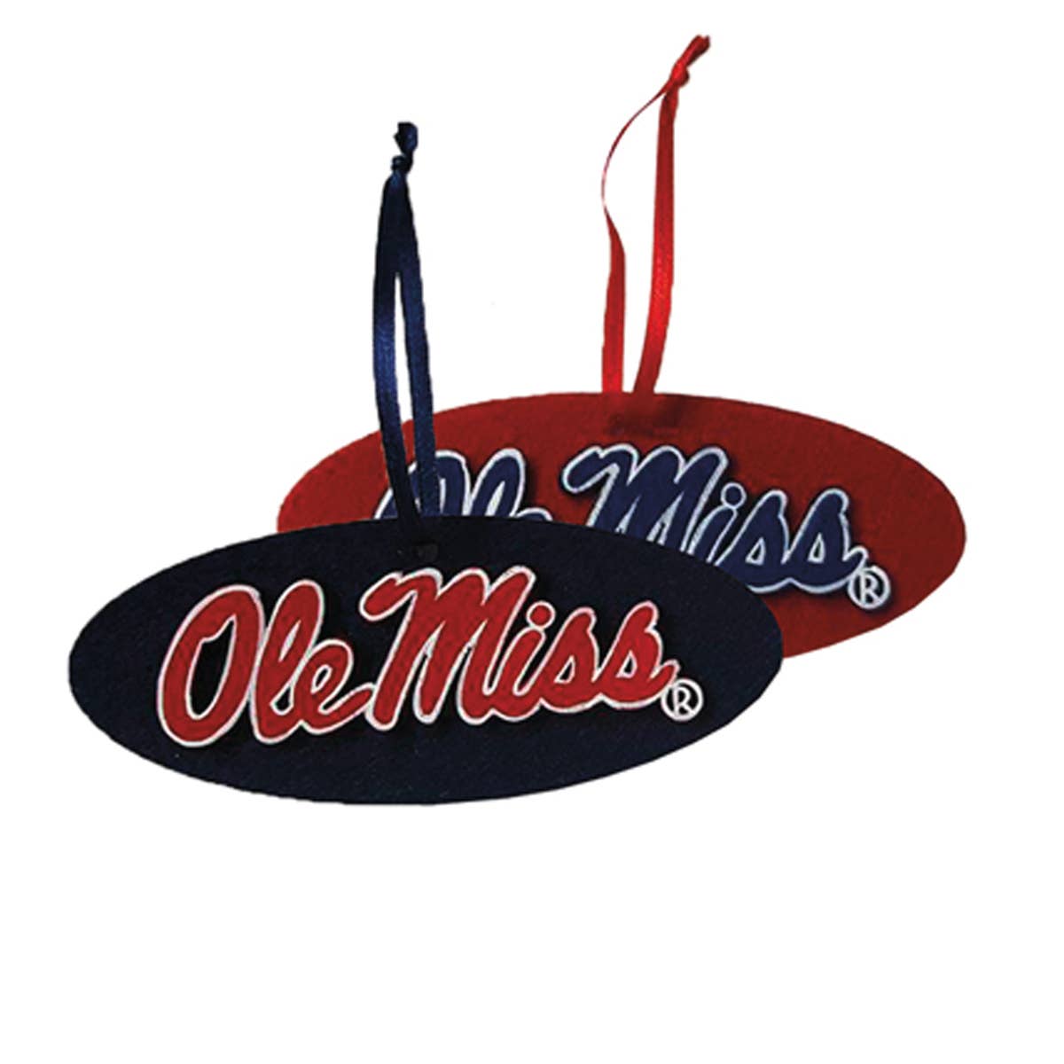 Ole Miss Logo Ornament