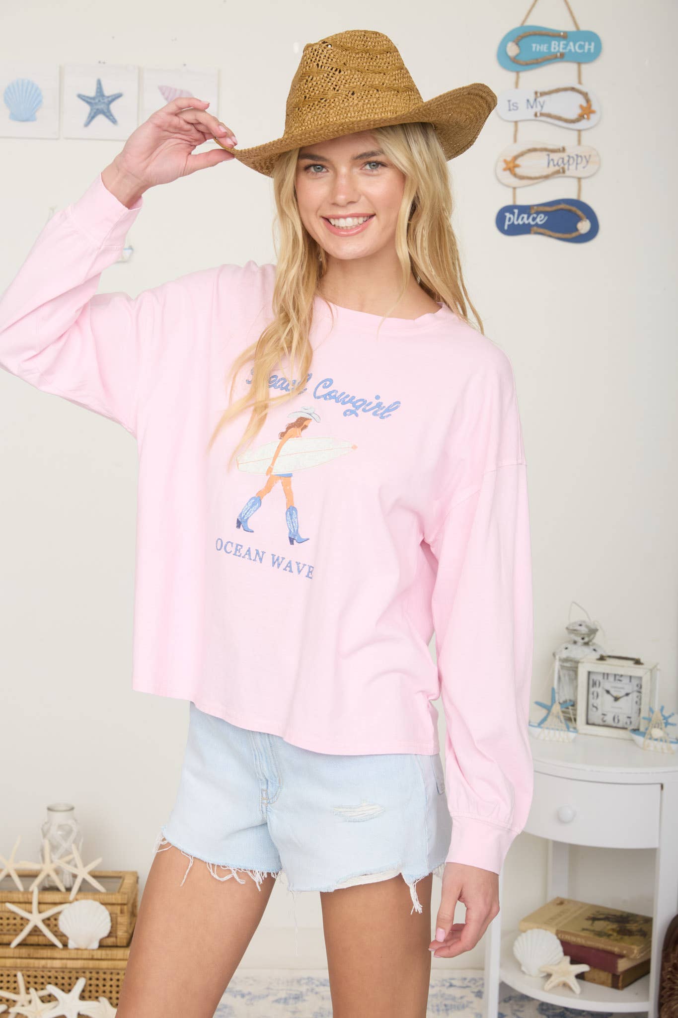 BEACH COWGIRL TOP