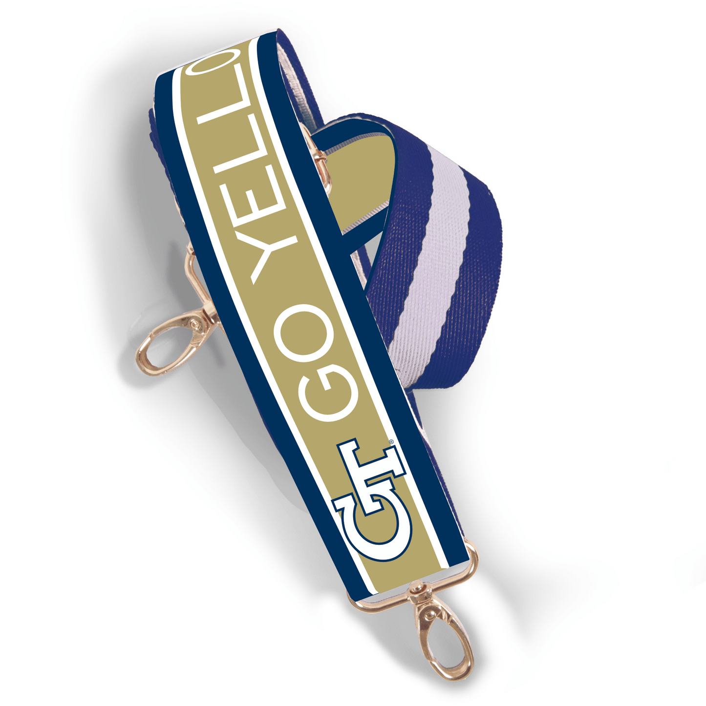 Purse Strap 1.5" - Georgia Tech