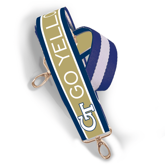 Purse Strap 1.5" - Georgia Tech