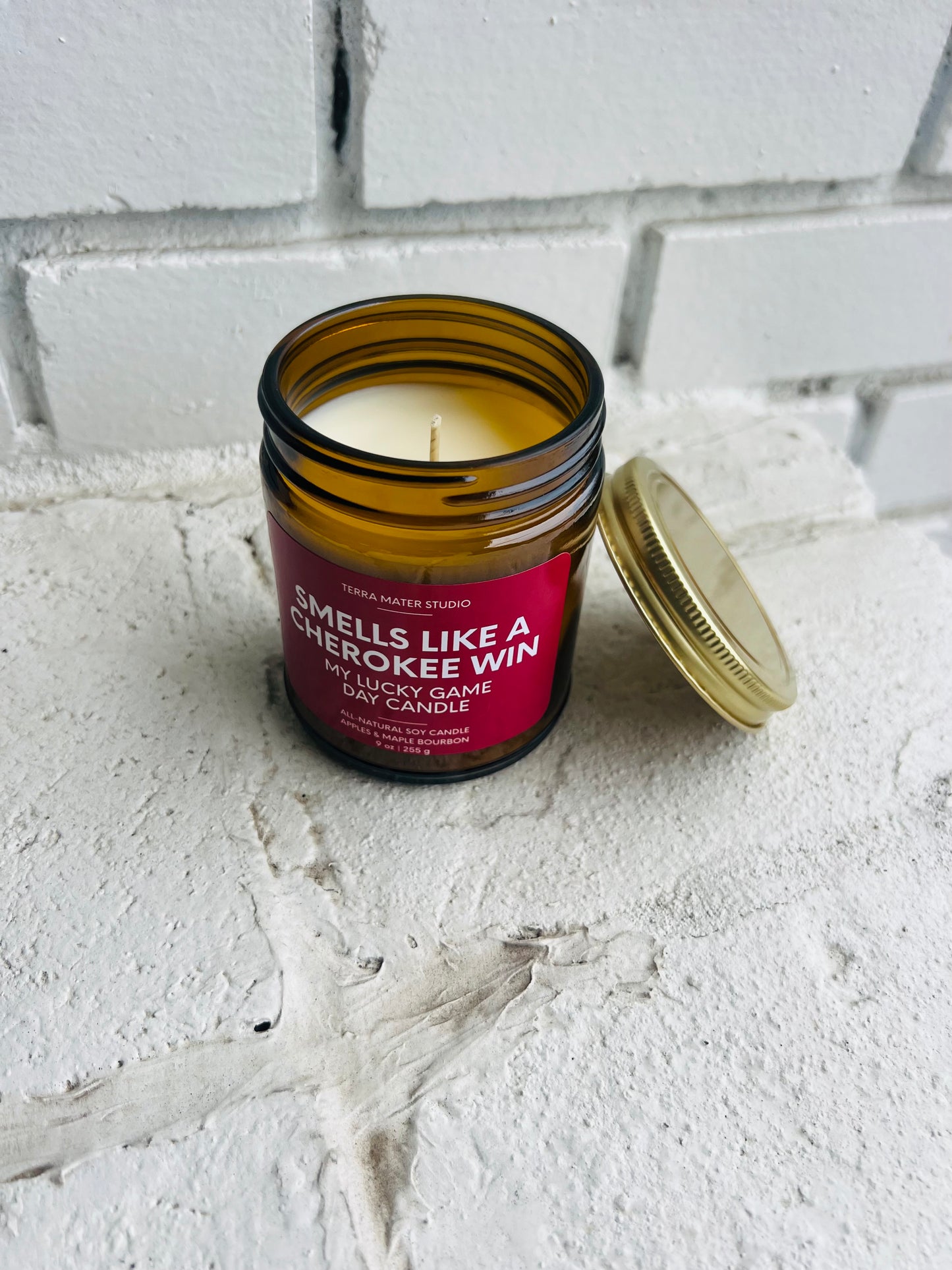 Smells Like A Cherokee Win Candle