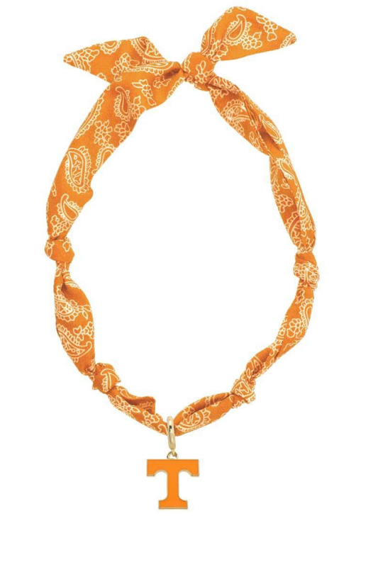 Tennessee Bandana Scarf Necklace
