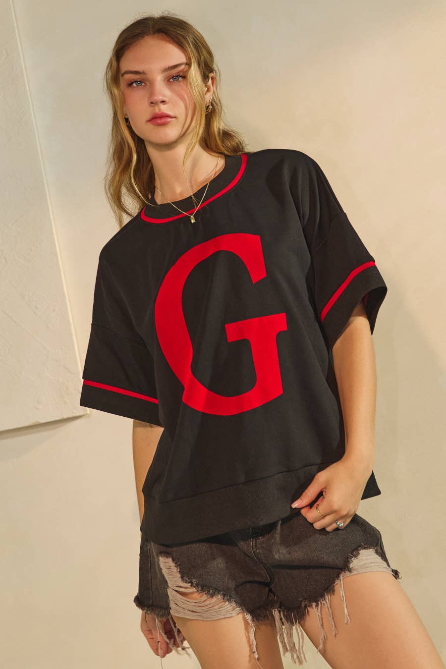 "G" Short-sleeve Sweatshirt