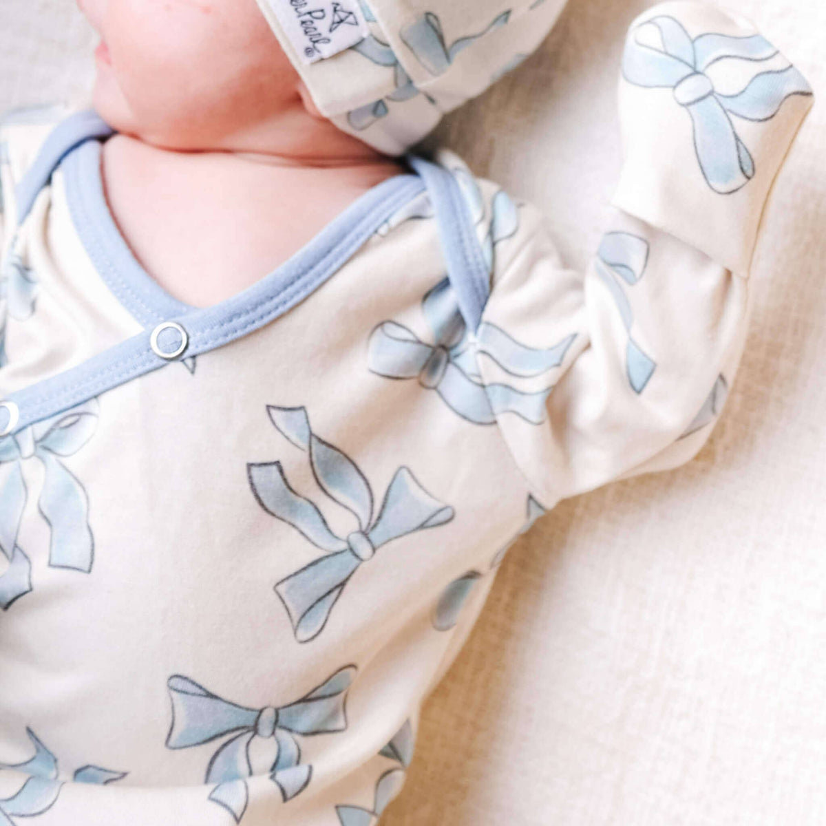 Newborn Knot Gown-Daphne
