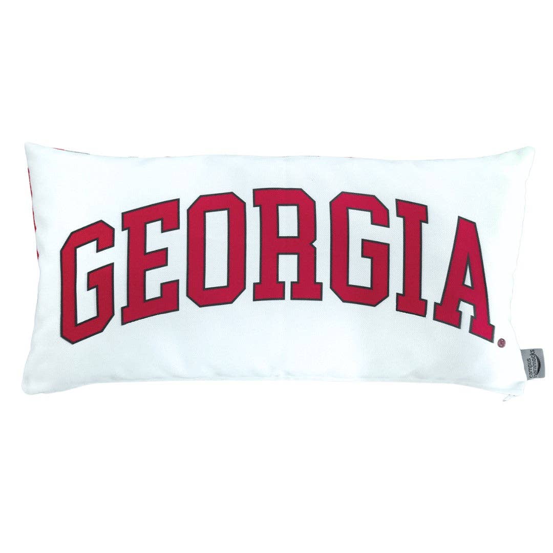 UGA Georgia Lumbar Pillow
