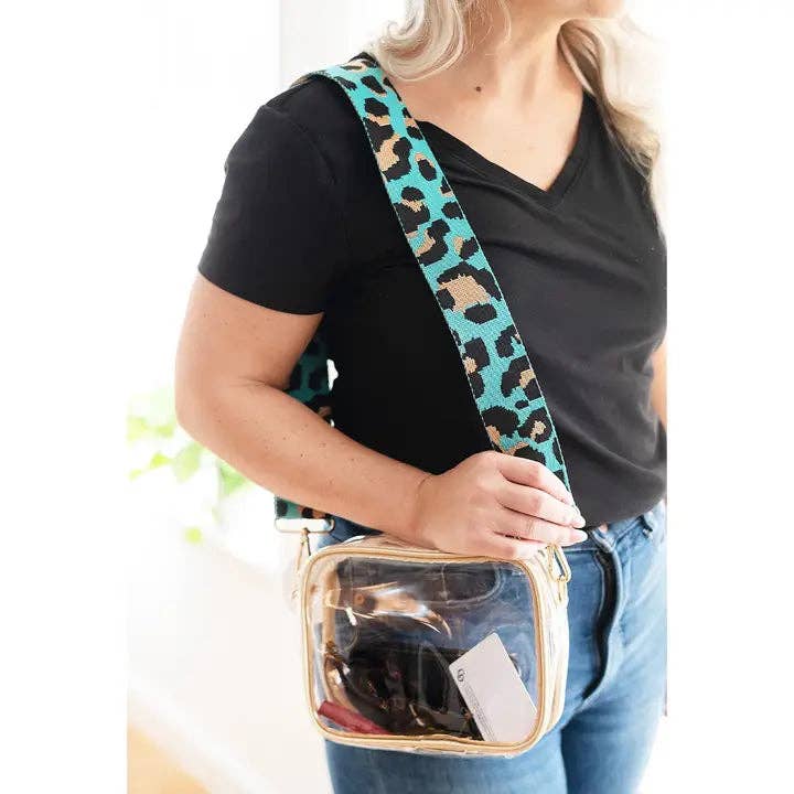 Gold Clear Purse