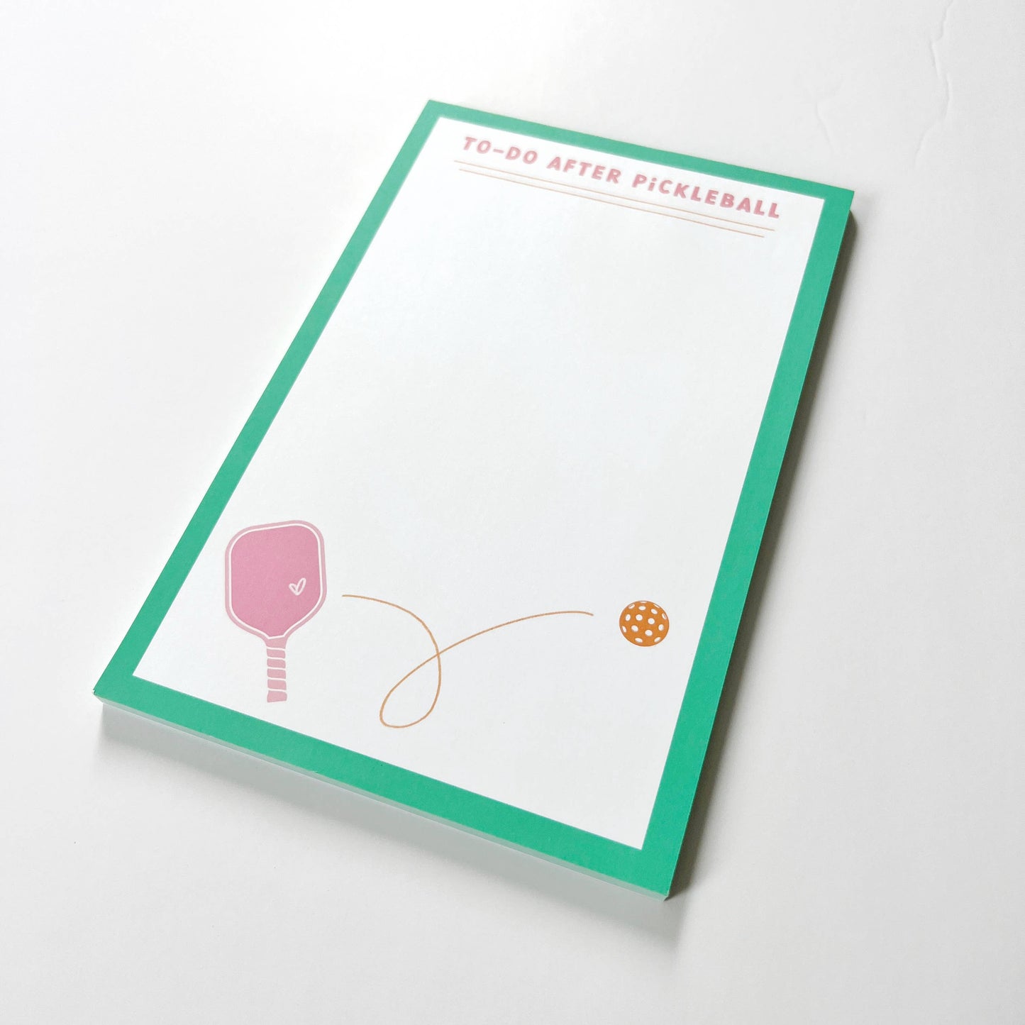 To-do After Pickleball Notepads