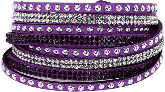 Purple Wrap Bracelet