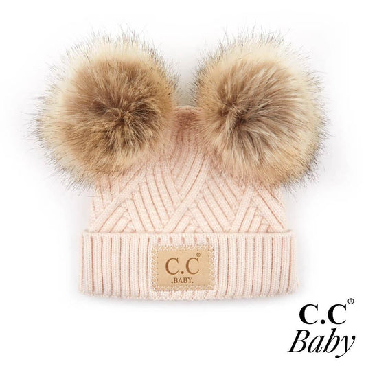 CC Baby Pompom Beanie