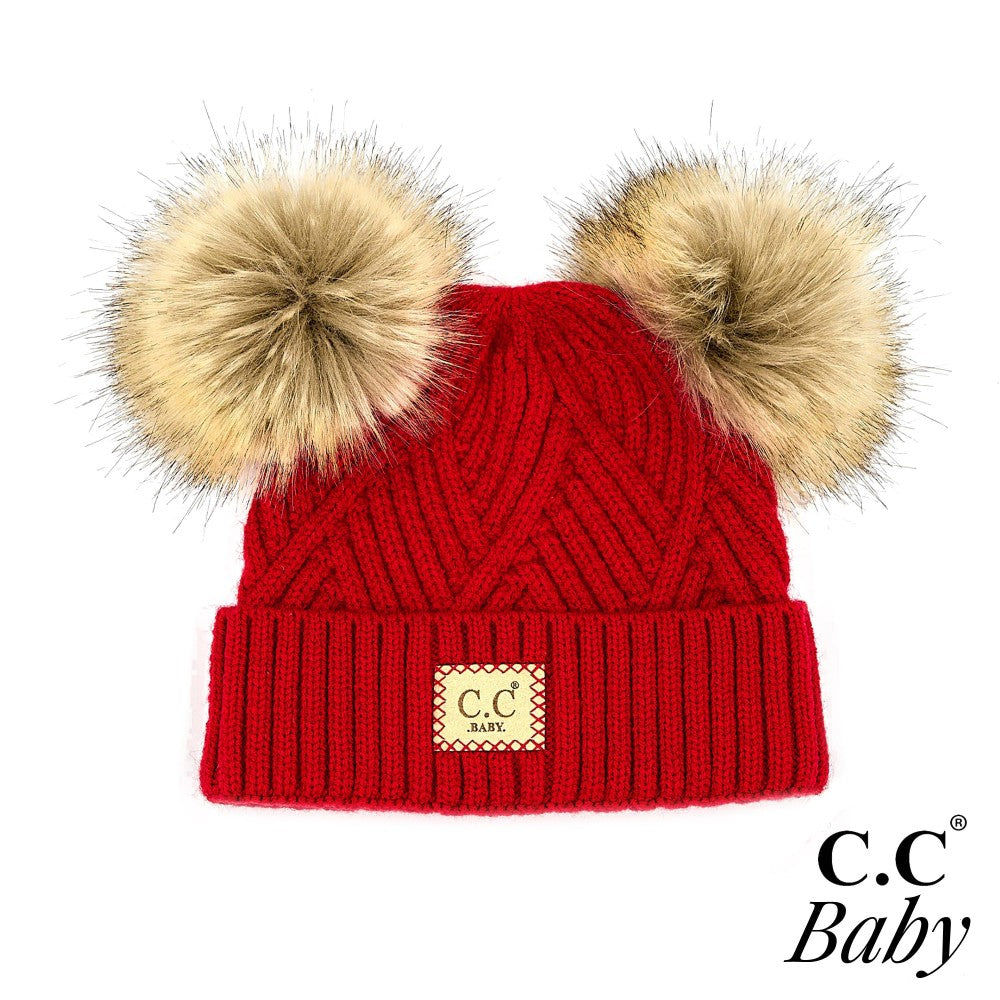 CC Baby Pompom Beanie