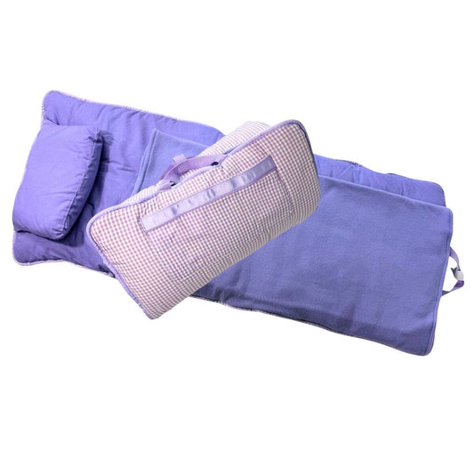 Lilac Gingham Nap Roll