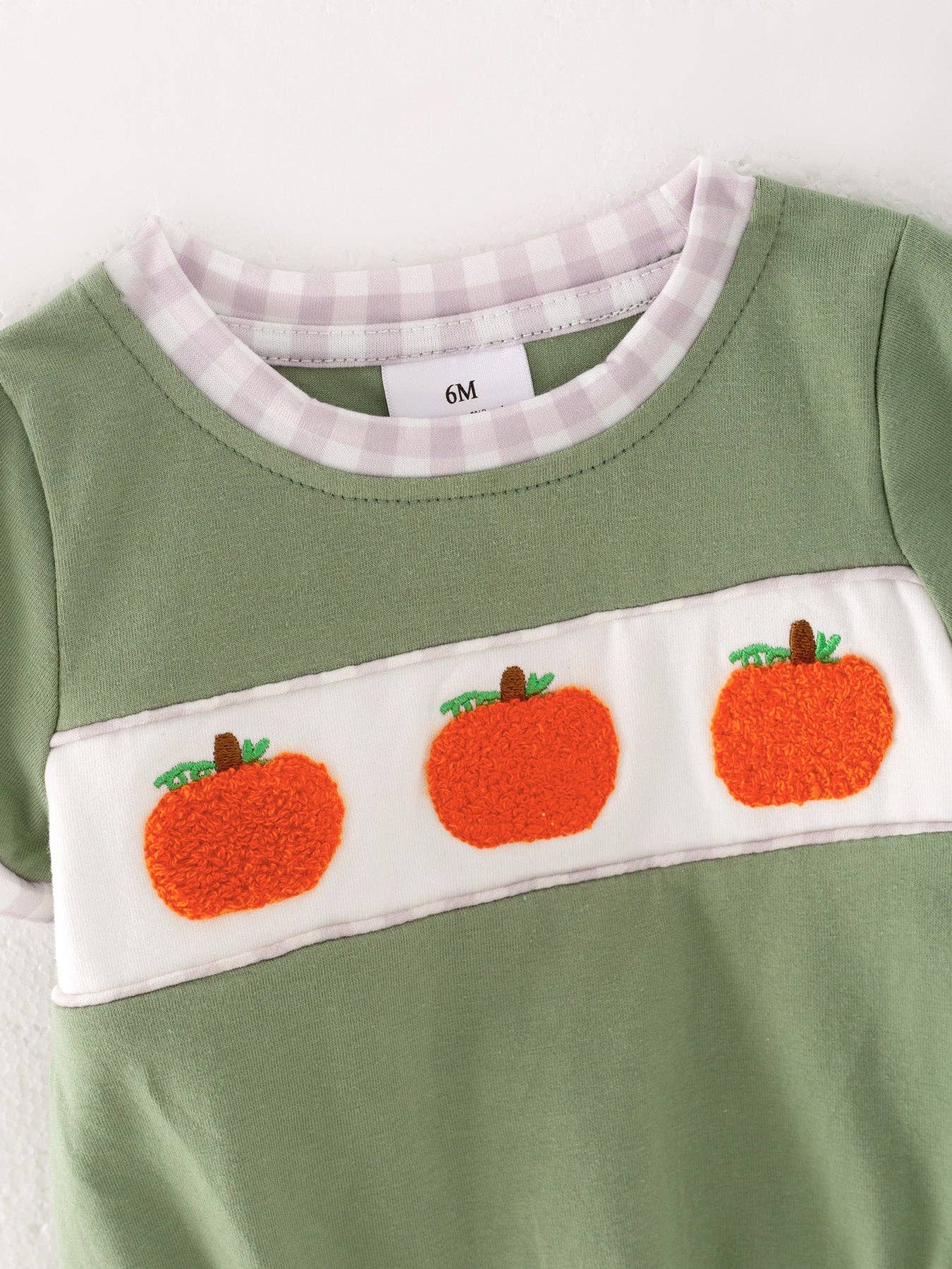 Boys Pumpkin Romper