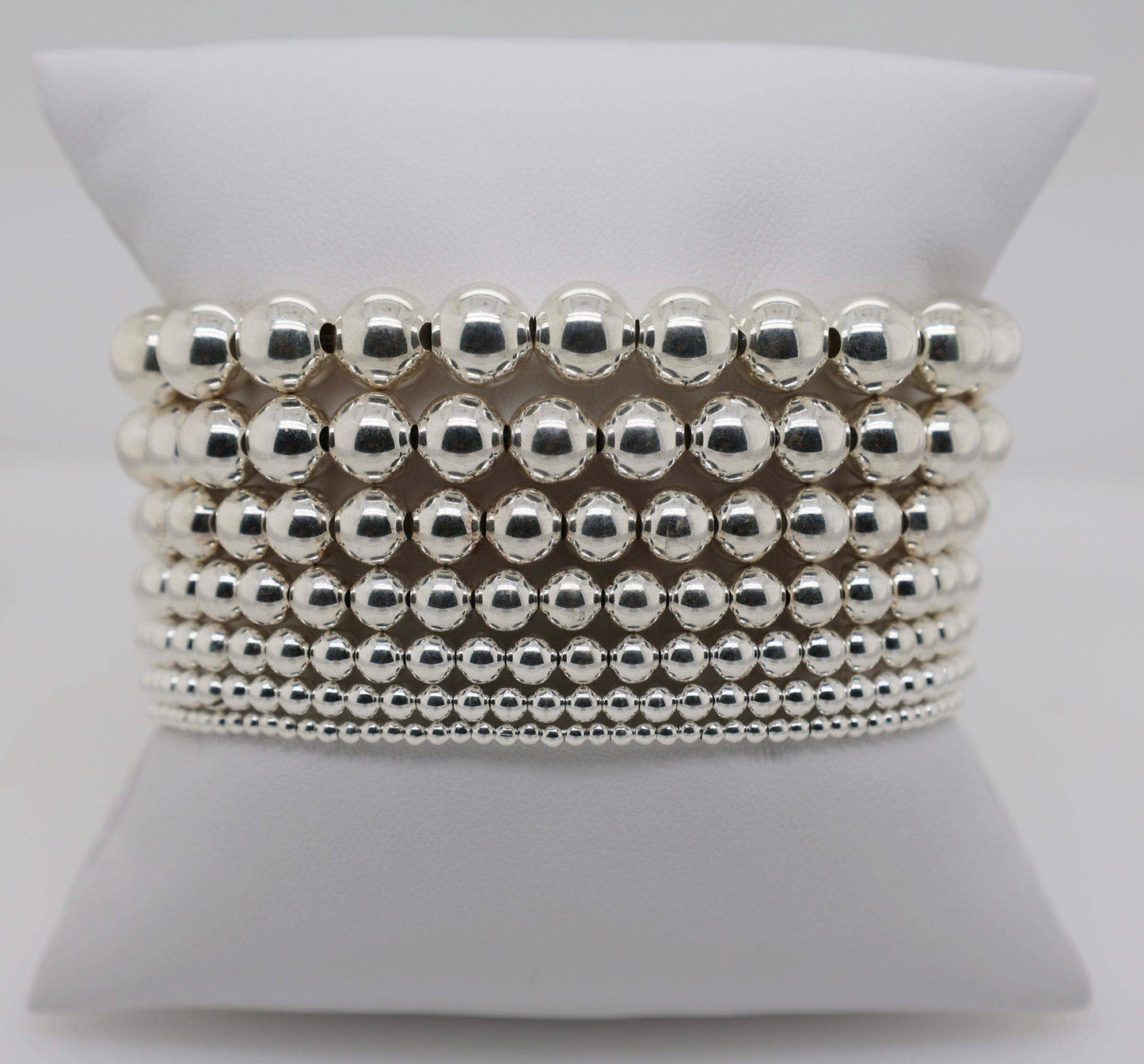 4MM Classic Ball Bead Bracelet - Waterproof