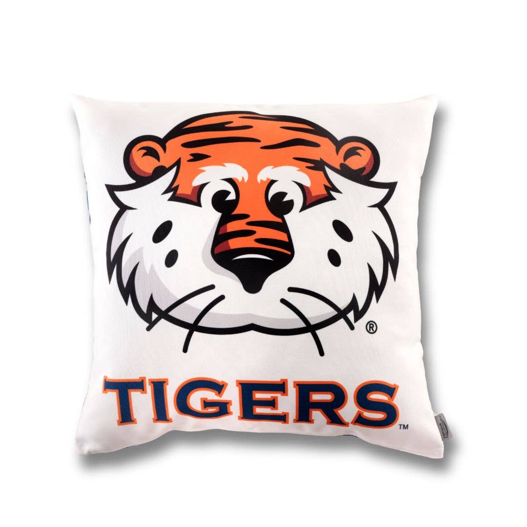 Auburn Aubie Pillow