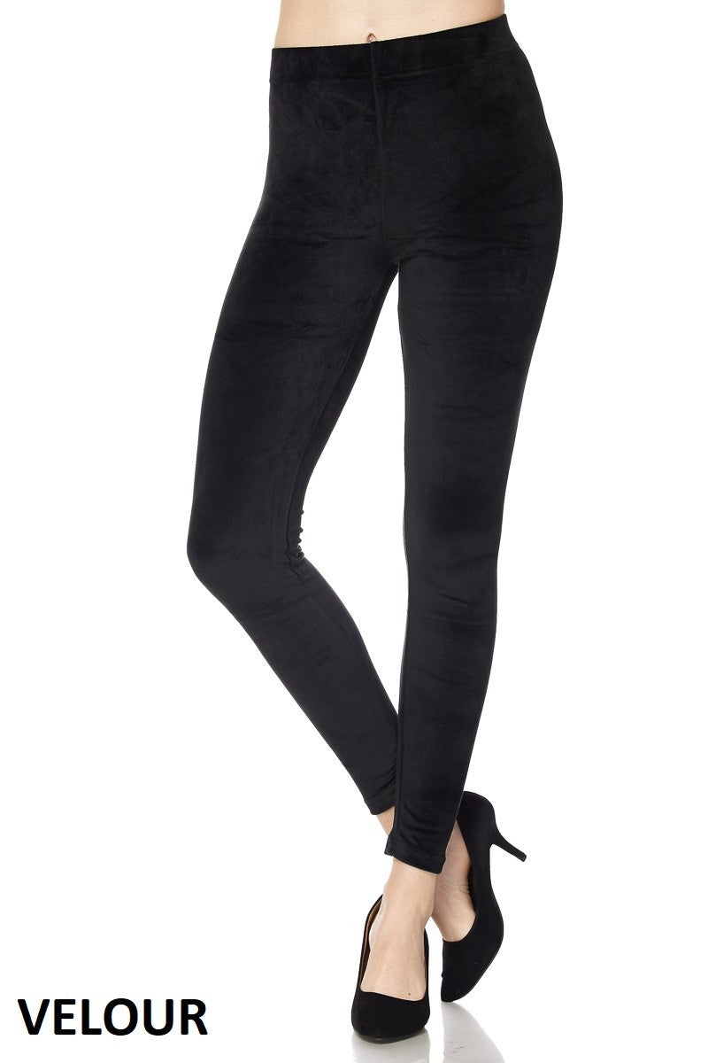 Velour Leggings