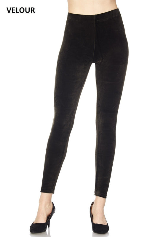 Velour Leggings