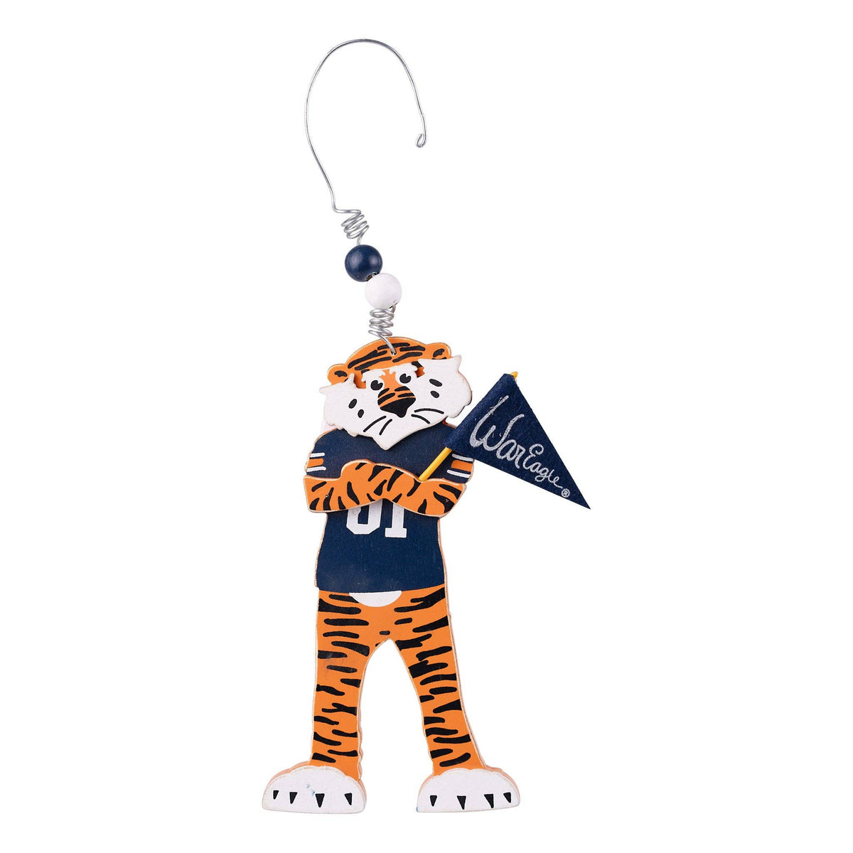 Aubie Wood Ornament
