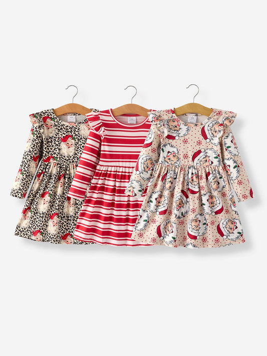 Long Sleeve Ruffle Dress