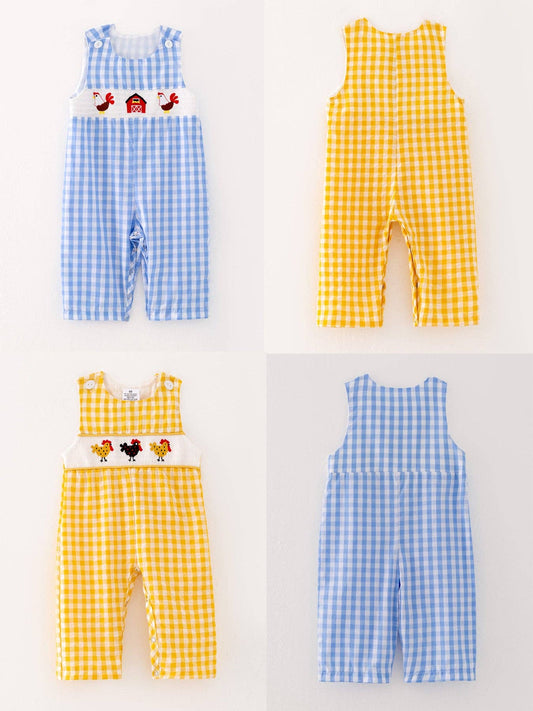 Farm Smocked Romper
