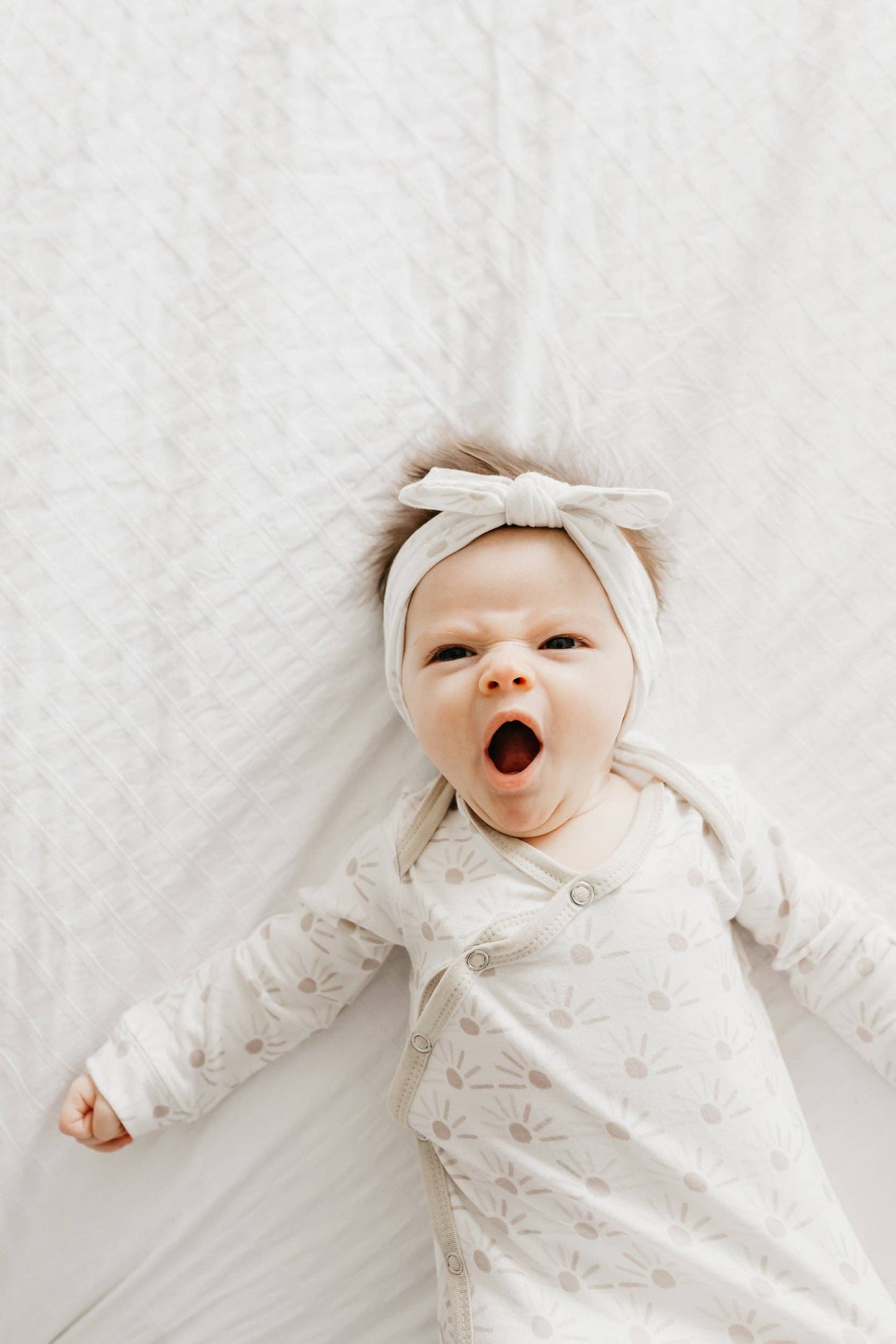 Newborn Knot Gown-Shine