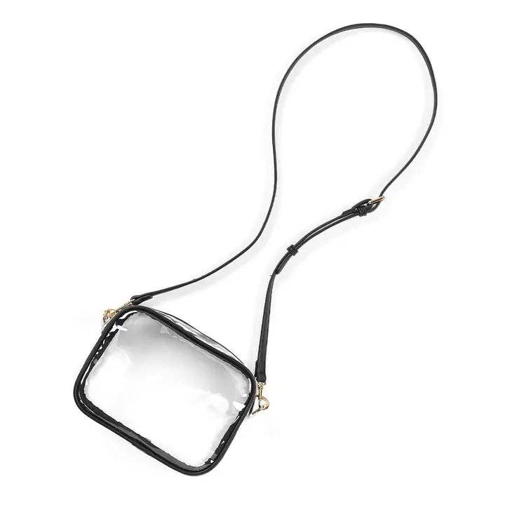 Black Clear Purse