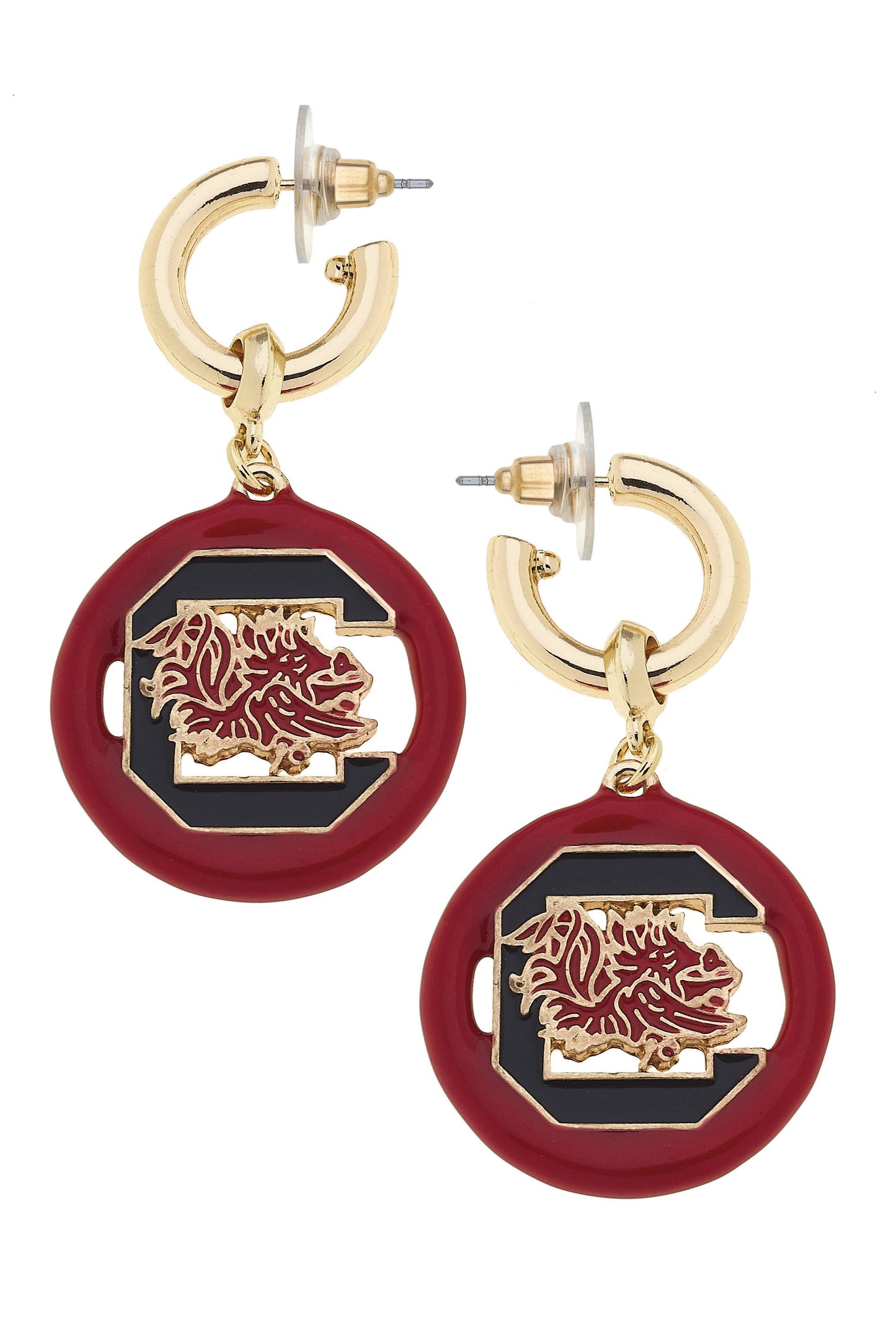 South Carolina Logo Drop Earrings