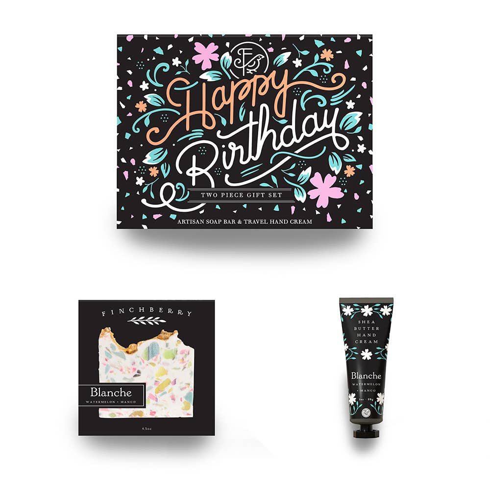Happy Birthday 2 Pc Bath Gift Set