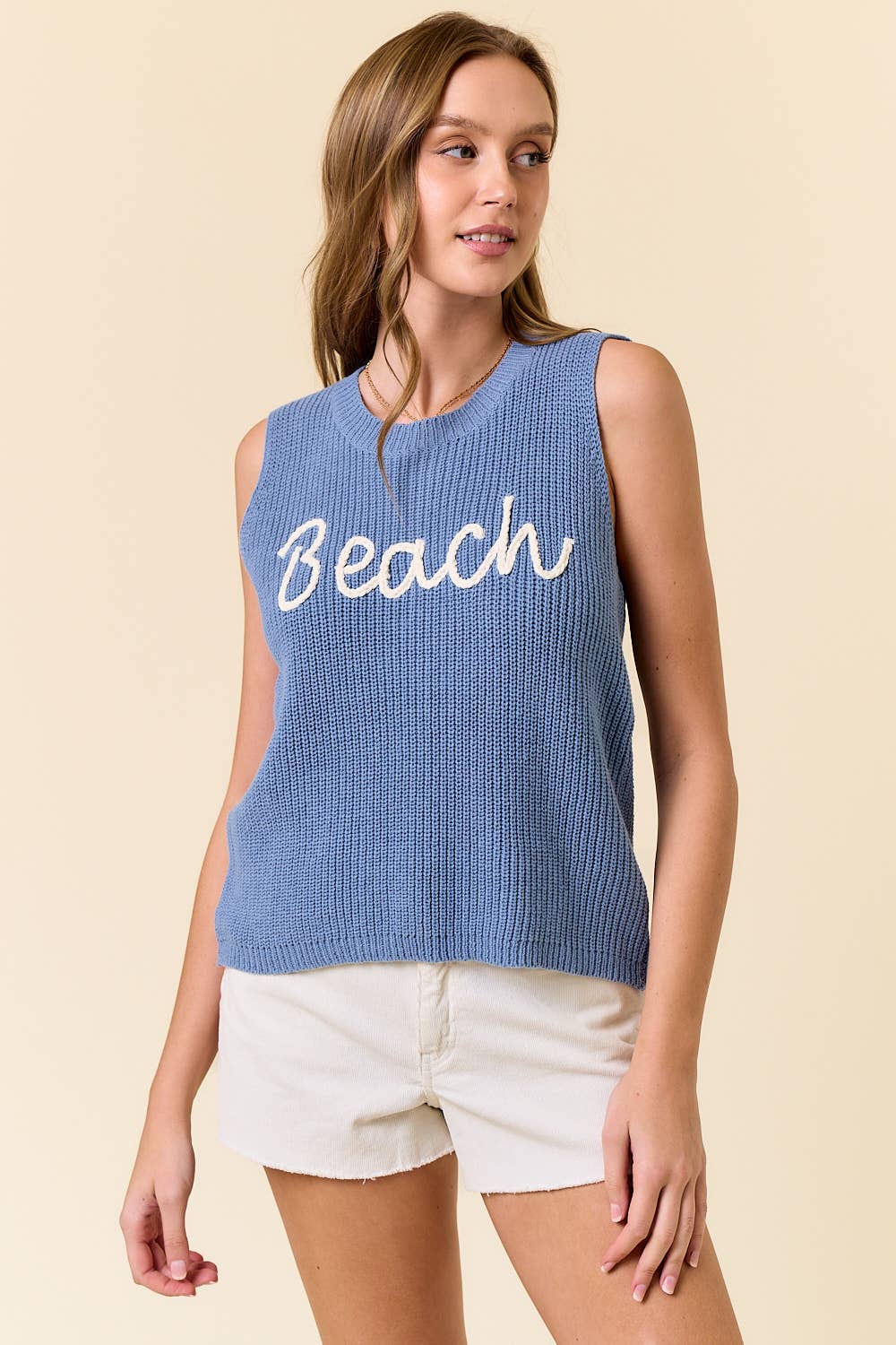BEACH SWEATER TANK