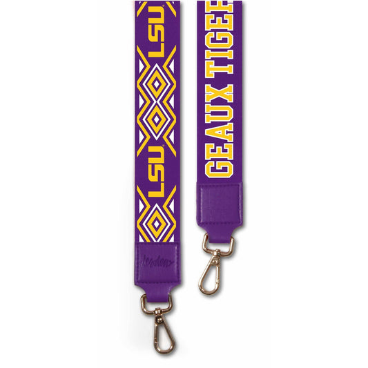 LSU Ikat Purse Strap