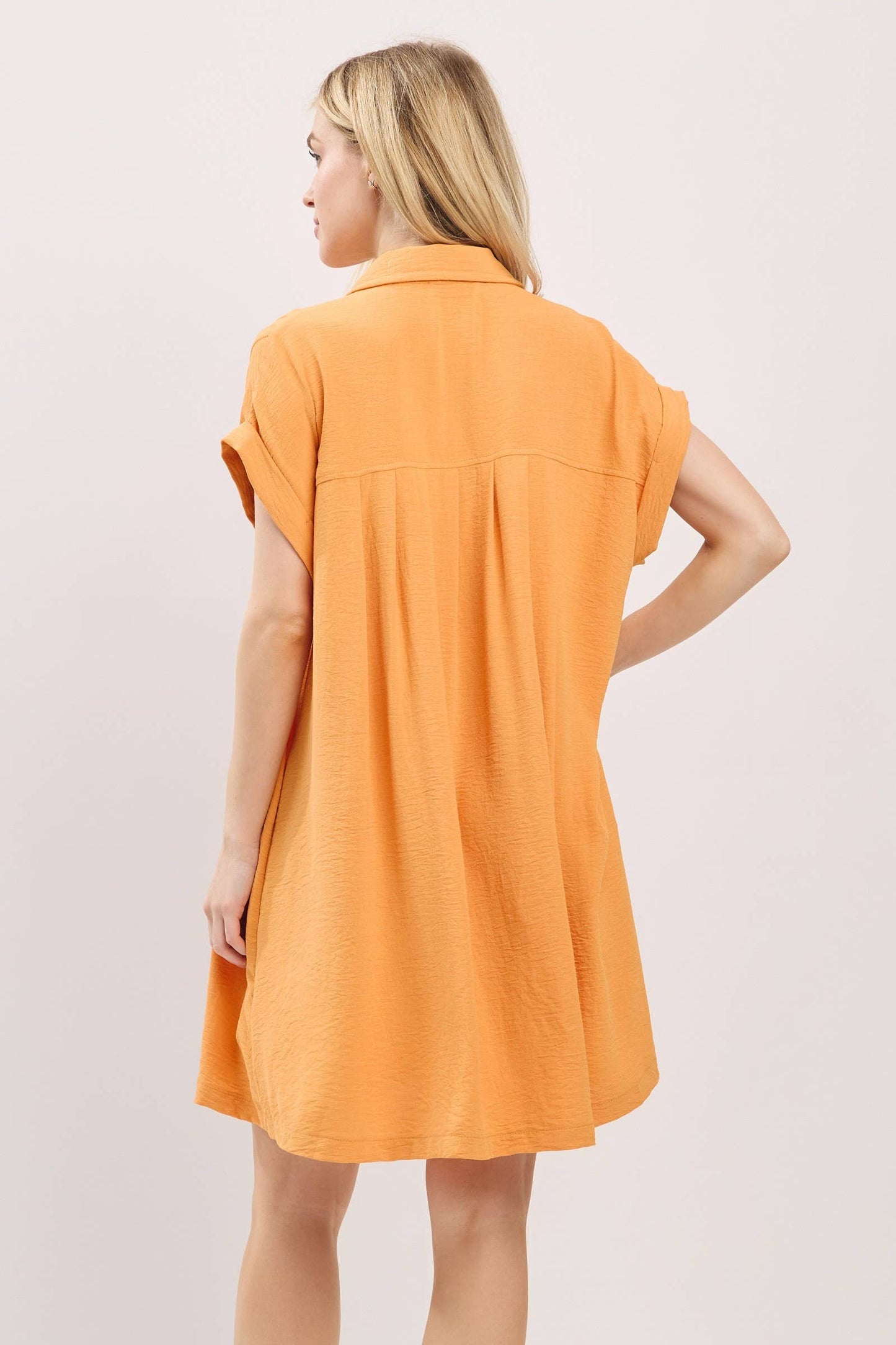 Button Front Shirt Dress