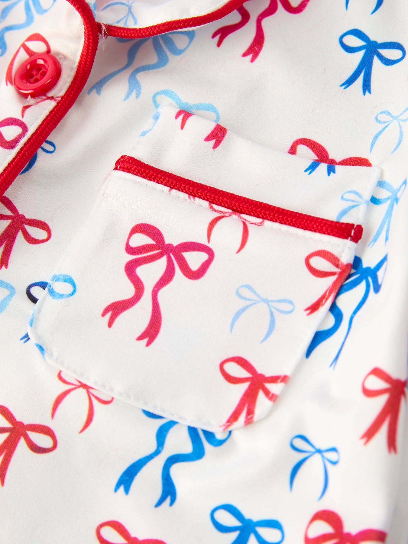 Patriotic Bows PJ's-Womens