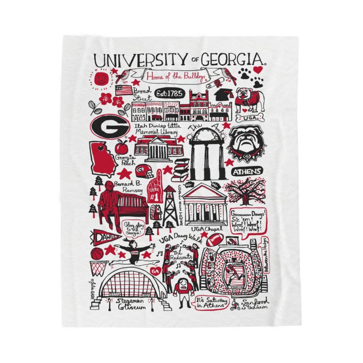 Georgia Velveteen Blanket