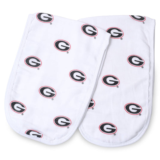 University of Georgia Muslin Burp Cloth