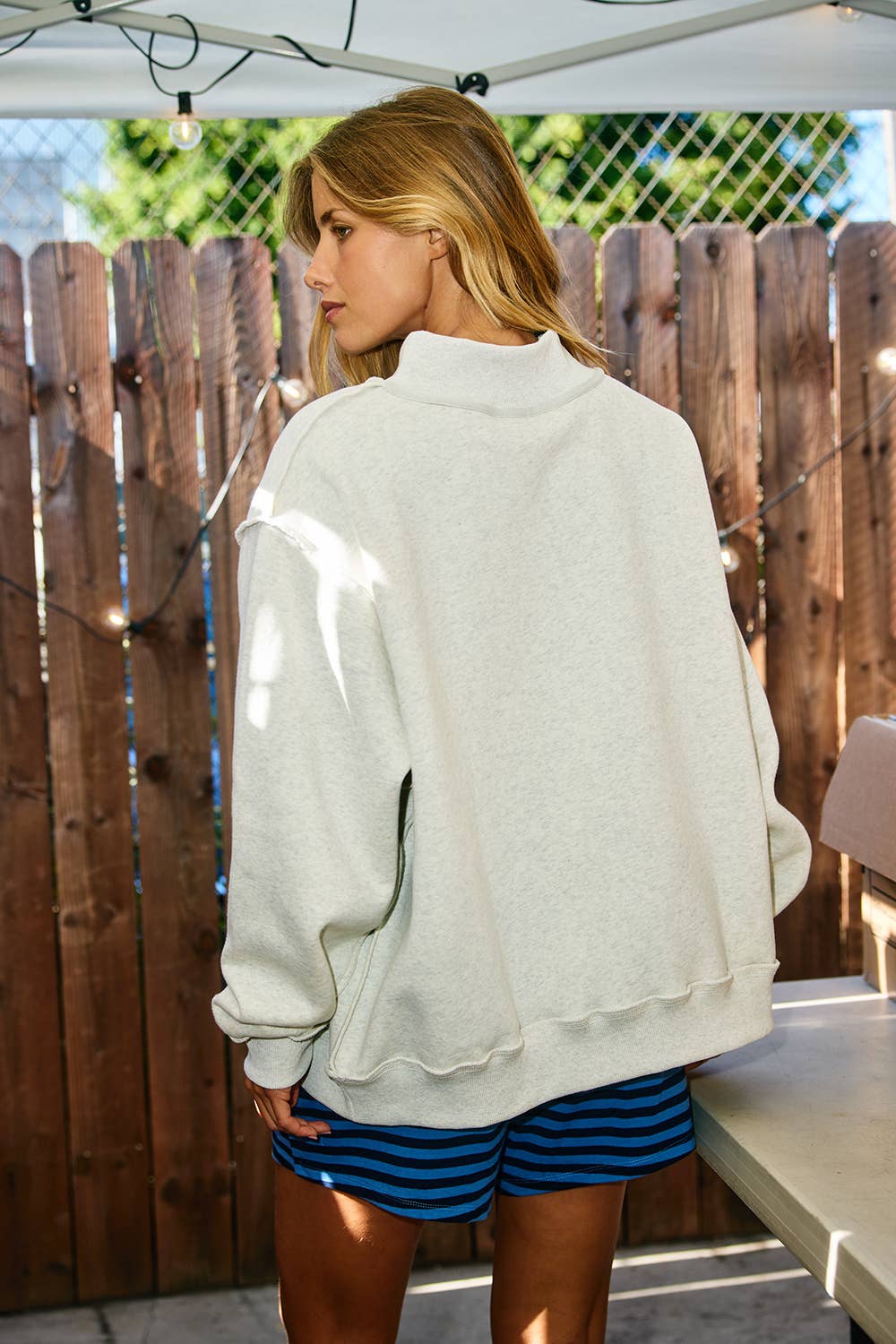 WWJD & AMEN Rvrsble Mock Neck