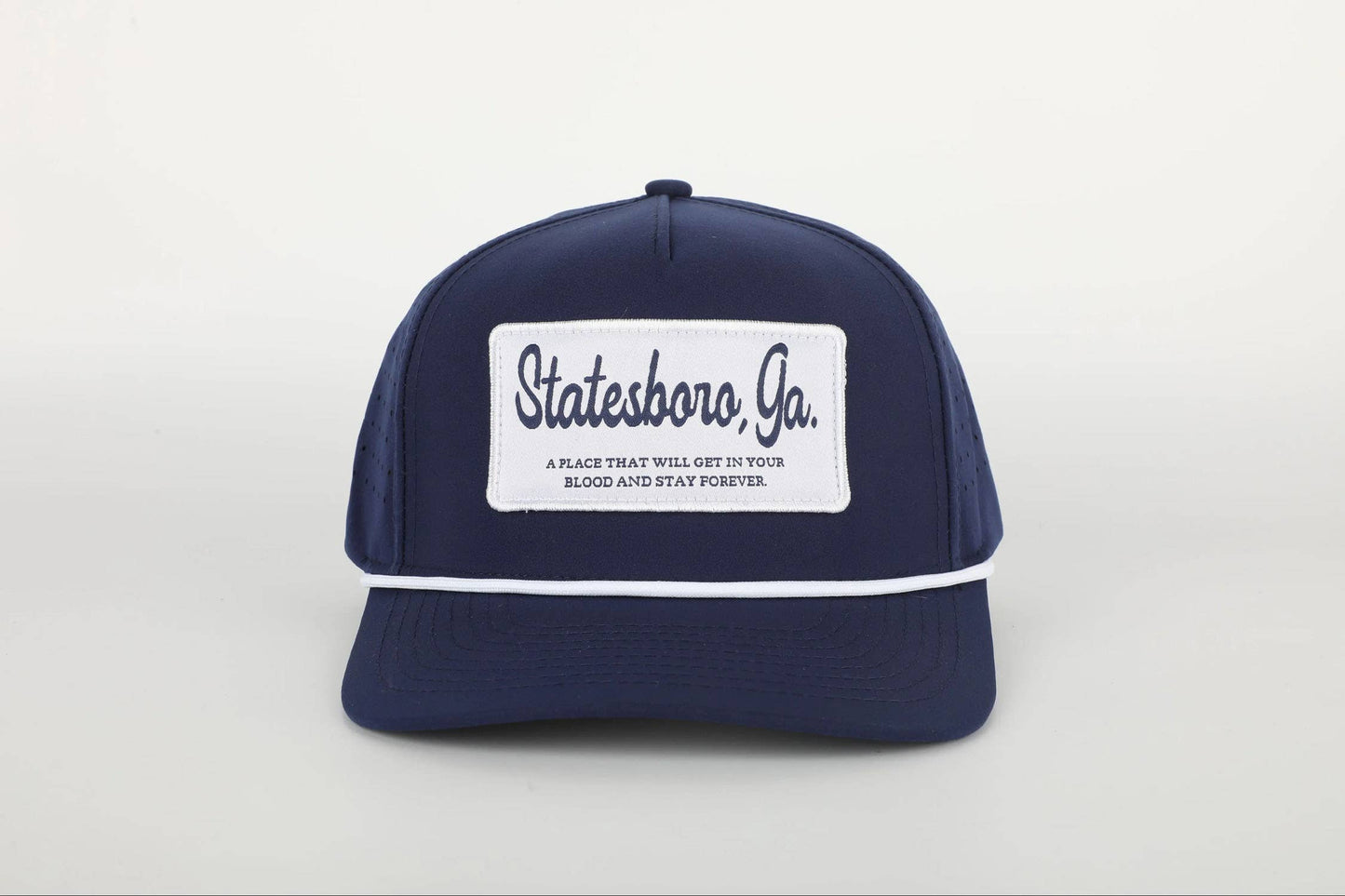 Statesboro, GA Rope Hat with Patch