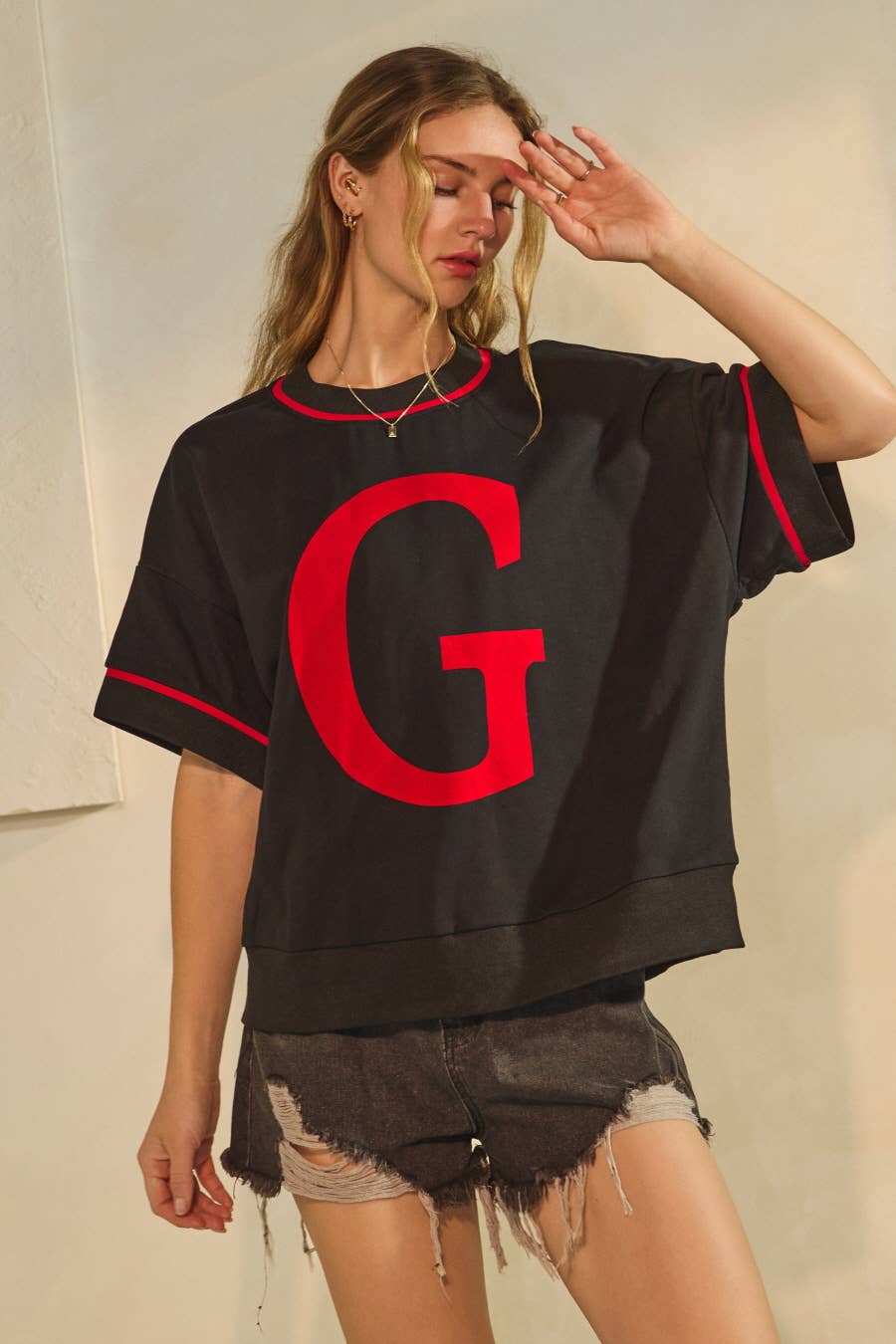 "G" Short-sleeve Sweatshirt