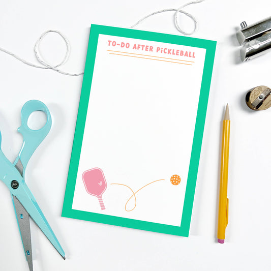 To-do After Pickleball Notepads