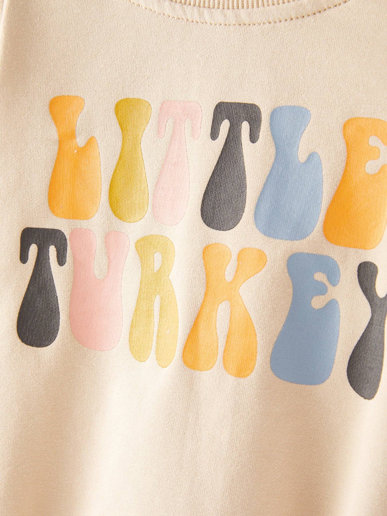 Little Turkey Sweatshirt Onesie