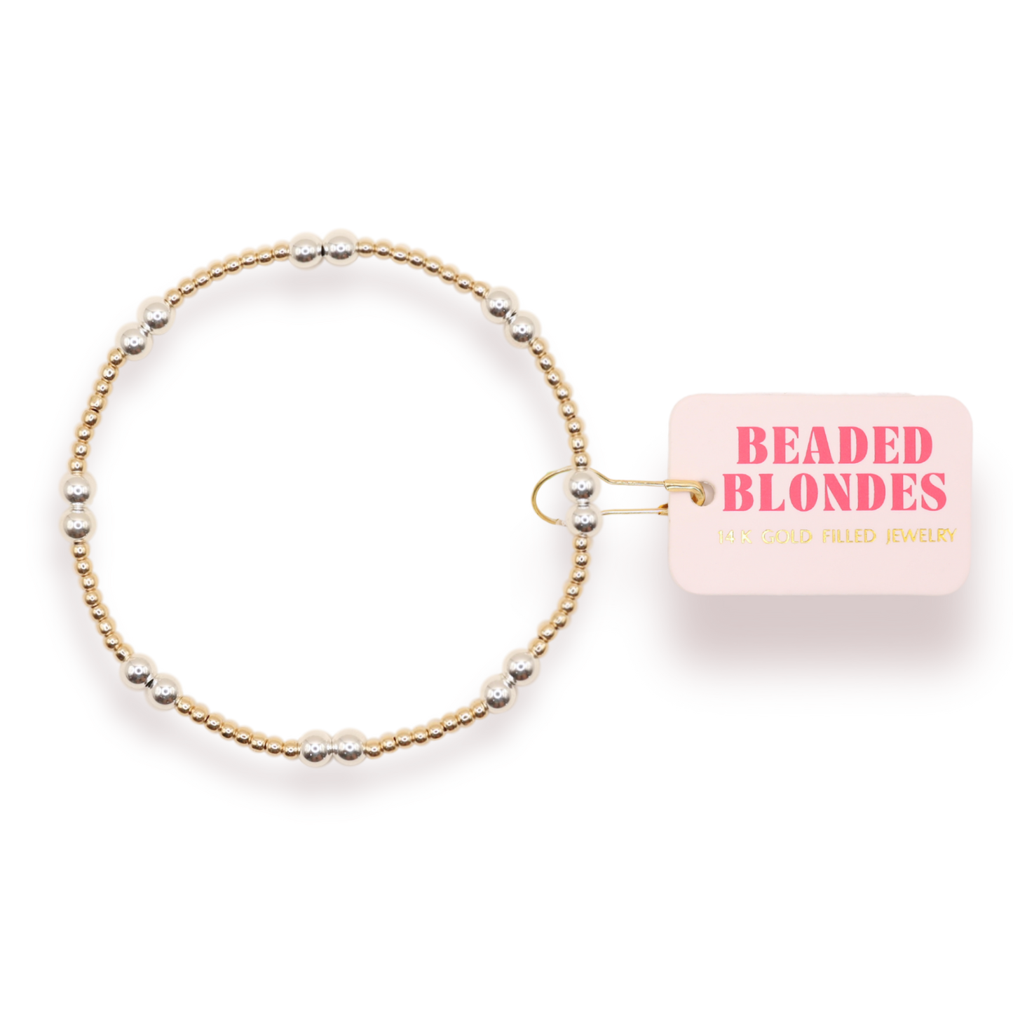 Leah Bracelet Gold w/ Silver