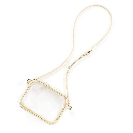 Gold Clear Purse