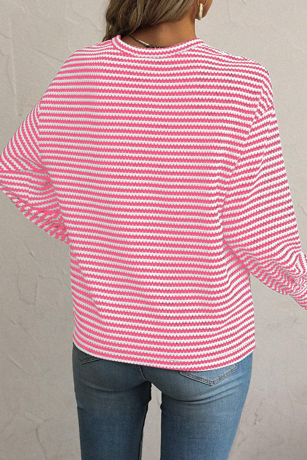 Pink Stripe Long Sleeve