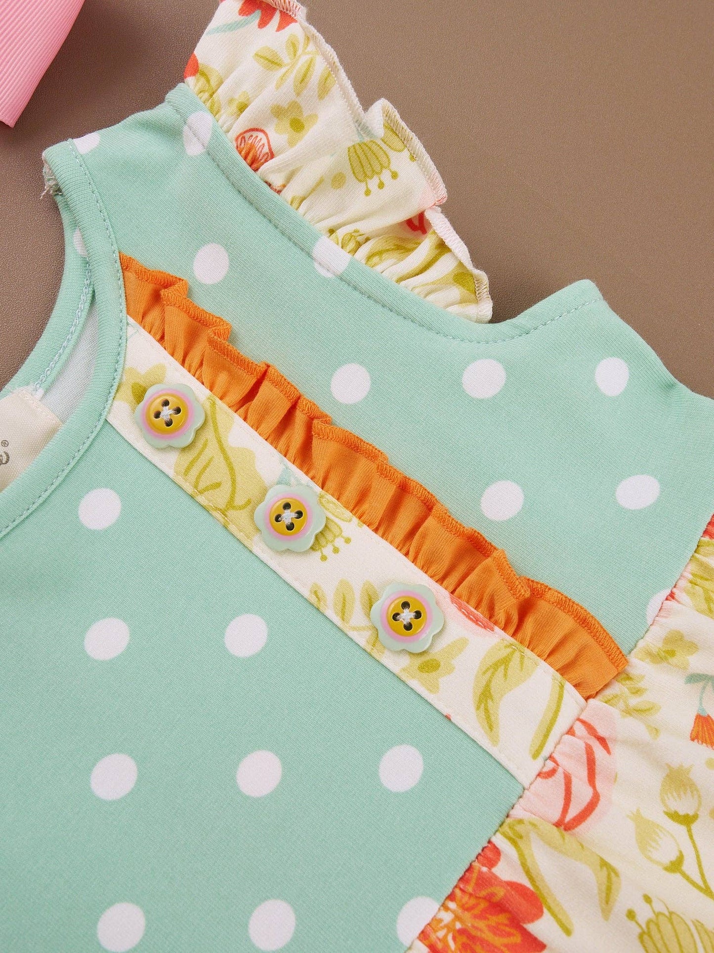 Lottie Dots Prairie Ruffle Dress