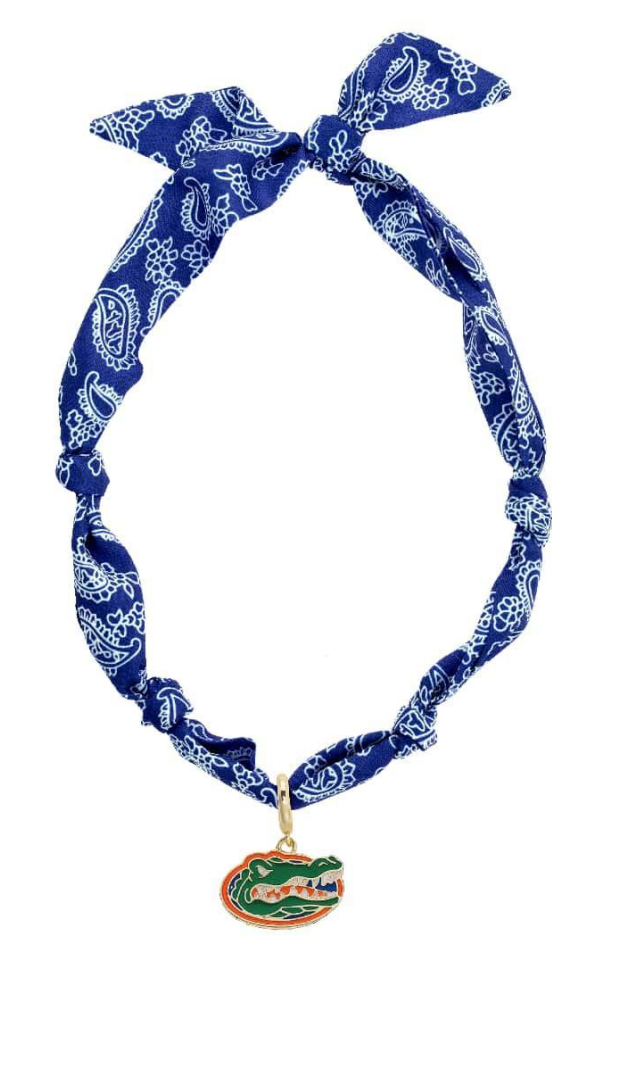 Florida Bandana Scarf Necklace