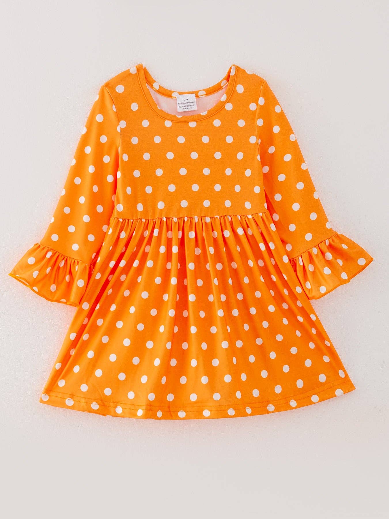 Fall  Pumpkin Print Dress