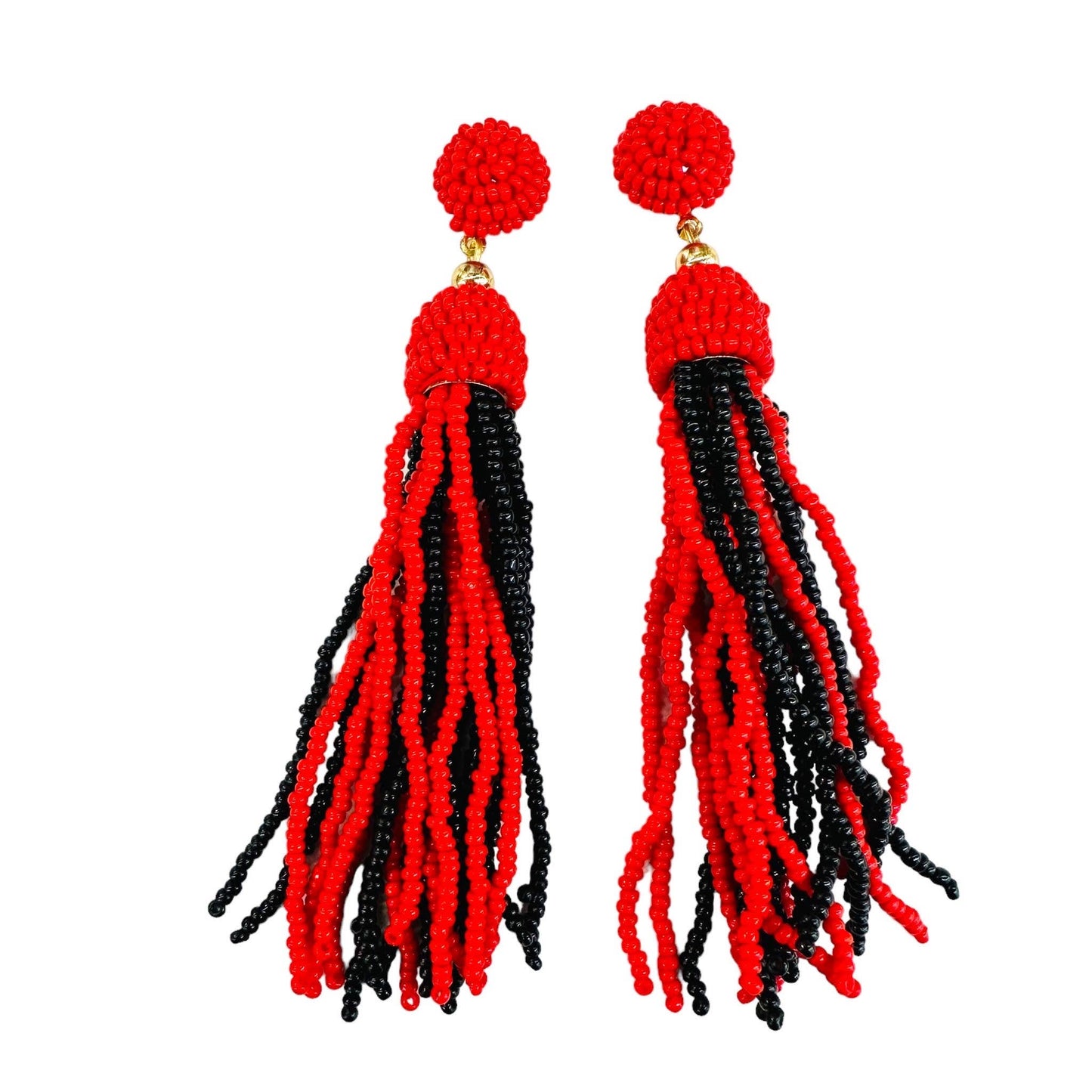 Game Day Beaded Earrings