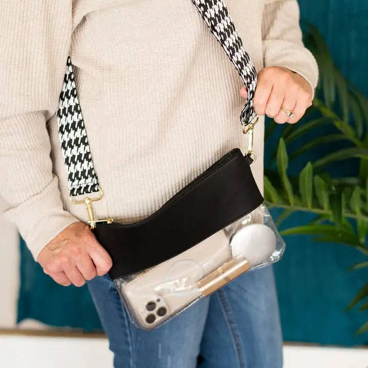 Black Clear Purse