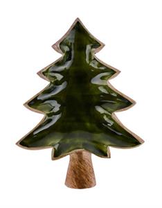 Wood Tree Tray Small